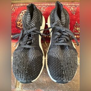 Adidas Ultraboost X Running Shoes Gray Core Black BB1696 US Women Size 9.5